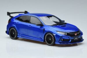 Honda Civic FK8 Type R Mugen Blå Otto 1:18 OT987 Resin — billede 6 af 7