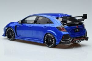 Honda Civic FK8 Type R Mugen Blå Otto 1:18 OT987 Resin — billede 7 af 7