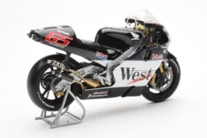 Honda NSR500 West Honda Pons #65 L. Capirossi 500cc World Championship 2001 Minichamps 1:12 122016165 Metal — billede 3 af 4