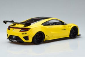 Honda NSX NC1 LB Works Liberty Walk Gul GT Spirit 1:18 KJ034 Resin — billede 2 af 6