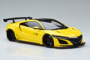 Honda NSX NC1 LB Works Liberty Walk Gul GT Spirit 1:18 KJ034 Resin — billede 4 af 6
