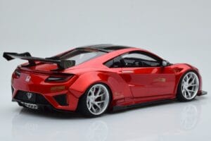 Honda NSX NC1 Liberty Walk Candy Rød GT Spirit 1:18 GT245 Metal — billede 2 af 6