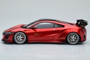 Honda NSX NC1 Liberty Walk Candy Rød GT Spirit 1:18 GT245 Metal — billede 3 af 6