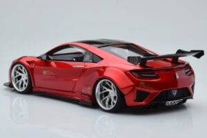Honda NSX NC1 Liberty Walk Candy Rød GT Spirit 1:18 GT245 Metal — billede 5 af 6