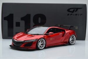 Honda NSX NC1 Liberty Walk Candy Rød GT Spirit 1:18 GT245 Metal — billede 6 af 6