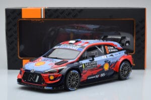 Hyundai i20 Coupe WRC #8 O. Tanak / M. Jarveoja Rally Monte Carlo 2020 IXO 1:18 18RMC067C Metal — billede 6 af 6