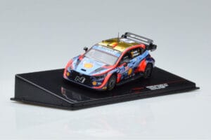 Hyundai i20 N Rally1 #11 T. Neuville / M. Wydaeghe Rally Finland 2022 IXO 1:43 RAM866 Metal — billede 2 af 4