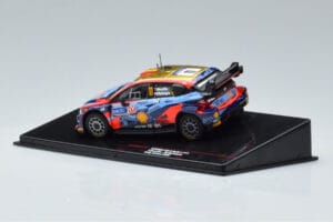 Hyundai i20 N Rally1 #11 T. Neuville / M. Wydaeghe Rally Finland 2022 IXO 1:43 RAM866 Metal — billede 3 af 4