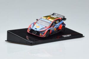 Hyundai i20 N Rally1 #11 T. Neuville / M. Wydaeghe Safari Rally Kenya 2022 IXO 1:43 RAM855 Metal — billede 2 af 4