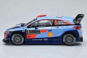 Hyundai i20 Coupe WRC #6 D. Sordo / C. del Barrio Rally Monte Carlo 2018 IXO 1:18 18RMC030C Metal — billede 3 af 6