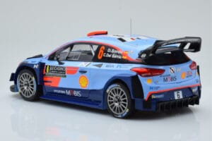 Hyundai i20 Coupe WRC #6 D. Sordo / C. del Barrio Rally Monte Carlo 2018 IXO 1:18 18RMC030C Metal — billede 5 af 6