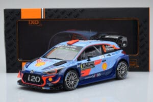 Hyundai i20 Coupe WRC #6 D. Sordo / C. del Barrio Rally Monte Carlo 2018 IXO 1:18 18RMC030C Metal — billede 6 af 6