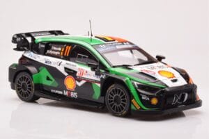 Hyundai i20 N Rally1 #11 T. Neuville / M. Wydaeghe Rally Croatia 2023 IXO 1:18 18RMC160A Metal — billede 4 af 6