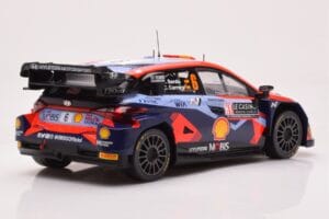 Hyundai i20 N Rally1 #6 D. Sordo / C. Carrera Rally Monte Carlo 2023 IXO 1:18 18RMC153B Metal — billede 2 af 6