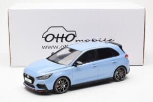 Hyundai i30 N Lyseblå Otto 1:18 OT425 Resin — billede 6 af 6