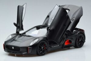 Jaguar C-X75 Sort Almost Real 1:18 810605 Metal — billede 2 af 7