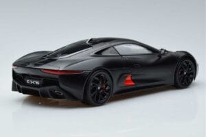 Jaguar C-X75 Sort Almost Real 1:18 810605 Metal — billede 3 af 7