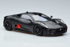 Jaguar C-X75 Sort Almost Real 1:18 810605 Metal — billede 5 af 7