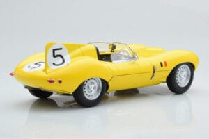 Jaguar D-Type #5 Ecurie Nationale Belge 24 Hours of Le Mans 1956 CMR 1:18 CMR143 Metal — billede 2 af 6