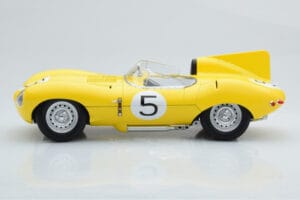 Jaguar D-Type #5 Ecurie Nationale Belge 24 Hours of Le Mans 1956 CMR 1:18 CMR143 Metal — billede 3 af 6
