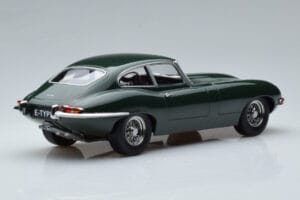 Jaguar E-Type Series 1 British Racing Grøn KK-Scale 1:18 KKDC180431 Metal — billede 2 af 6