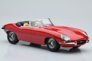 Jaguar E-Type Series 1 Roadster Rød KK-Scale 1:18 KKDC180482 Metal — billede 4 af 6