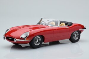 Jaguar E-Type Series 1 Roadster Rød KK-Scale 1:18 KKDC180482