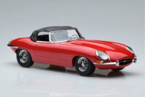 Jaguar E-Type Series 1 Roadster Rød KK-Scale 1:18 KKDC180484 Metal — billede 4 af 6