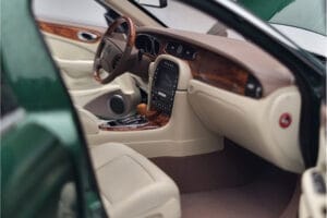Jaguar XJ6 X350 Racing Grøn Almost Real 1:18 810502 Metal — billede 9 af 13
