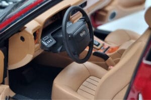 Jaguar XJ6 XJ40 Flamenco Rød Almost Real 1:18 810541 Metal — billede 9 af 11