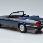 Jaguar XJS V12 Cabriolet Blå Metallic Begrænset Udgave Norev 1:18 182636 Metal - image 5 of 6