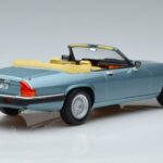 Jaguar XJS V12 Cabriolet Lyseblå Metallic Norev 1:18 182635 Metal - image 2 of 6