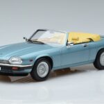 Jaguar XJS V12 Cabriolet Lyseblå Metallic Norev 1:18 182635 Metal