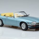 Jaguar XJS V12 Cabriolet Lyseblå Metallic Norev 1:18 182635 Metal - image 4 of 6