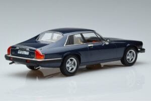 Jaguar XJS V12 Blå Metallic Begrænset Udgave Norev 1:18 182622 Metal — billede 2 af 6