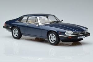 Jaguar XJS V12 Blå Metallic Begrænset Udgave Norev 1:18 182622 Metal — billede 4 af 6