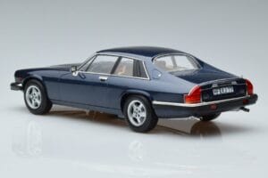 Jaguar XJS V12 Blå Metallic Begrænset Udgave Norev 1:18 182622 Metal — billede 5 af 6