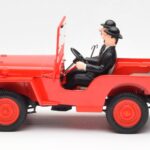 Jeep Willys Tintin 2 Figurer UT Models 1:18 - image 3 of 6