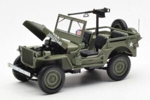 Jeep Willys MB US Army D-Day 1944 Norev 1:18 189016 Metal — billede 2 af 10