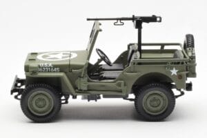 Jeep Willys MB US Army D-Day 1944 Norev 1:18 189016 Metal — billede 4 af 10