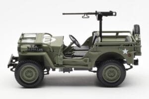 Jeep Willys MB US Army D-Day 1944 Norev 1:18 189016 Metal — billede 5 af 10