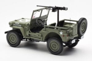 Jeep Willys MB US Army D-Day 1944 Norev 1:18 189016 Metal — billede 9 af 10