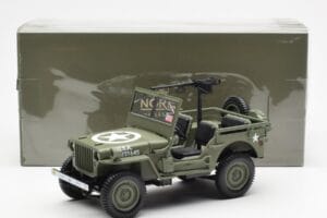 Jeep Willys MB US Army D-Day 1944 Norev 1:18 189016 Metal — billede 10 af 10