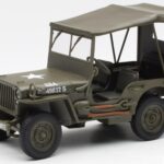 Jeep Willys Med Presenning UT Models 1:18