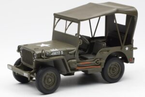 Jeep Willys Med Presenning UT Models 1:18