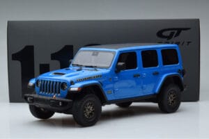 Jeep Wrangler Rubicon 392 Blå GT Spirit 1:18 GT371 Resin — billede 6 af 6