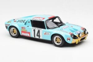 Jide 1600S Gr.4 #14 J. Ragnotti / Jaubert Criterium des Cevennes 1972 Otto 1:18 OT287 Resin — billede 4 af 6