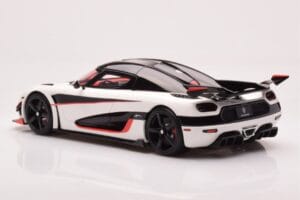 Koenigsegg Agera RS Arctic Hvid GT Spirit 1:18 GT877 Resin — billede 5 af 6