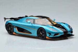 Koenigsegg Agera RSR Blå GT Spirit 1:18 GT390 Resin — billede 4 af 9
