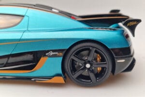 Koenigsegg Agera RSR Blå GT Spirit 1:18 GT390 Resin — billede 6 af 9